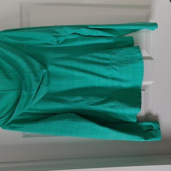 Tek Gear Women's Aqua Half-Zip Workout Gear Hoodie Sz XL - Picture 4 of 5